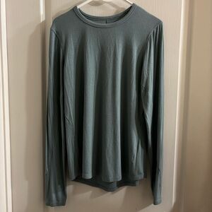 lululemon athletica Long Sleeve Top in Teal